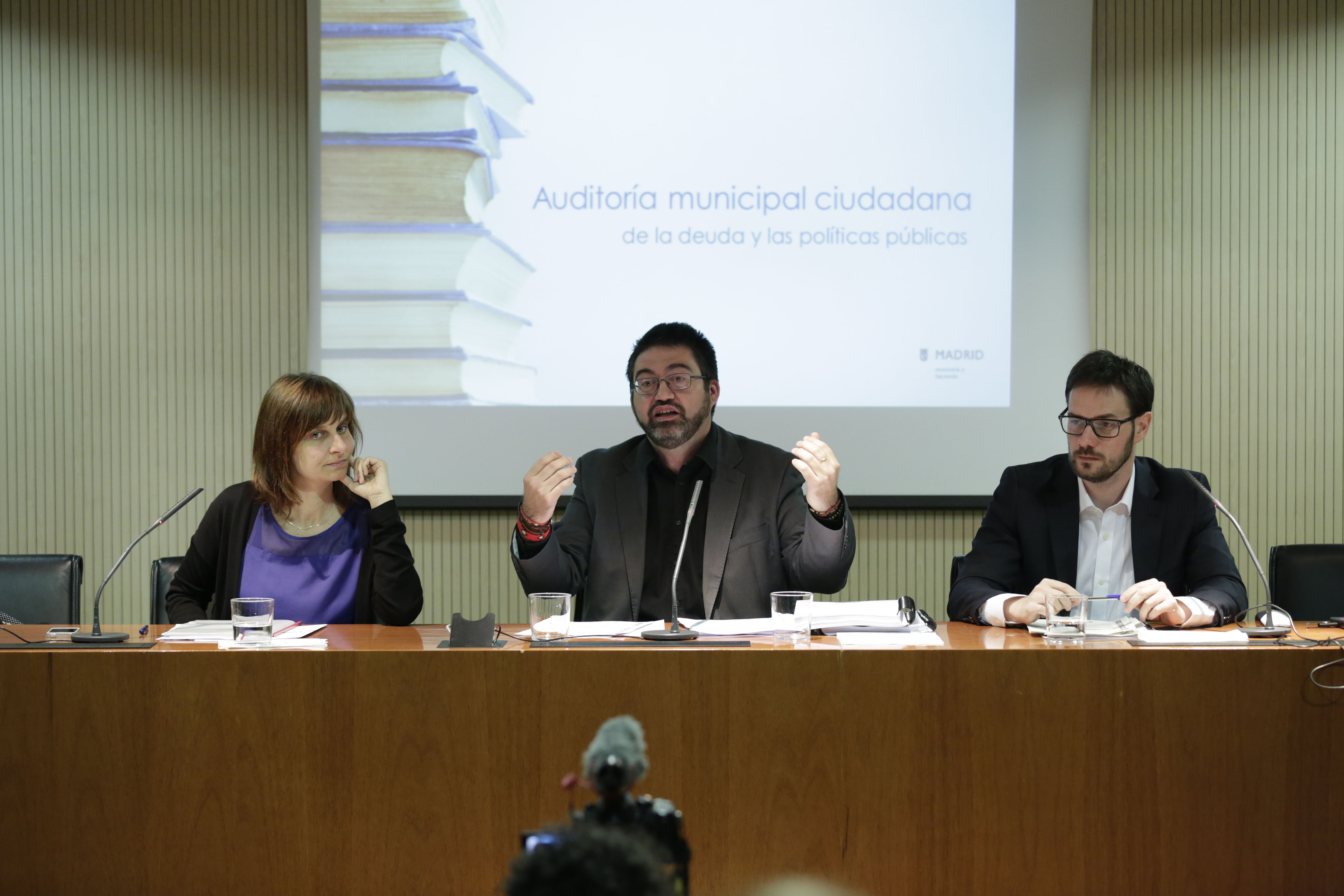 Sánchez Mato, en la presentación del informe de la auditoría de la deuda